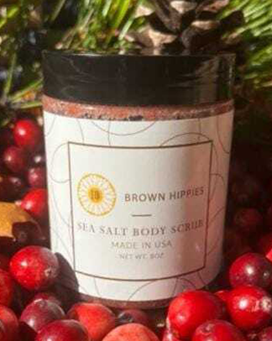 Cranberry Sea Salt Body Scrub