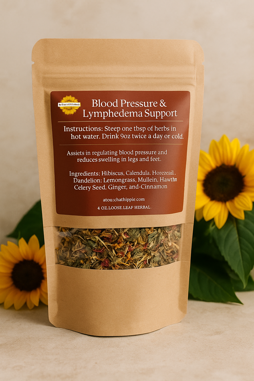 Blood Pressure and Lymphedema Support Tea