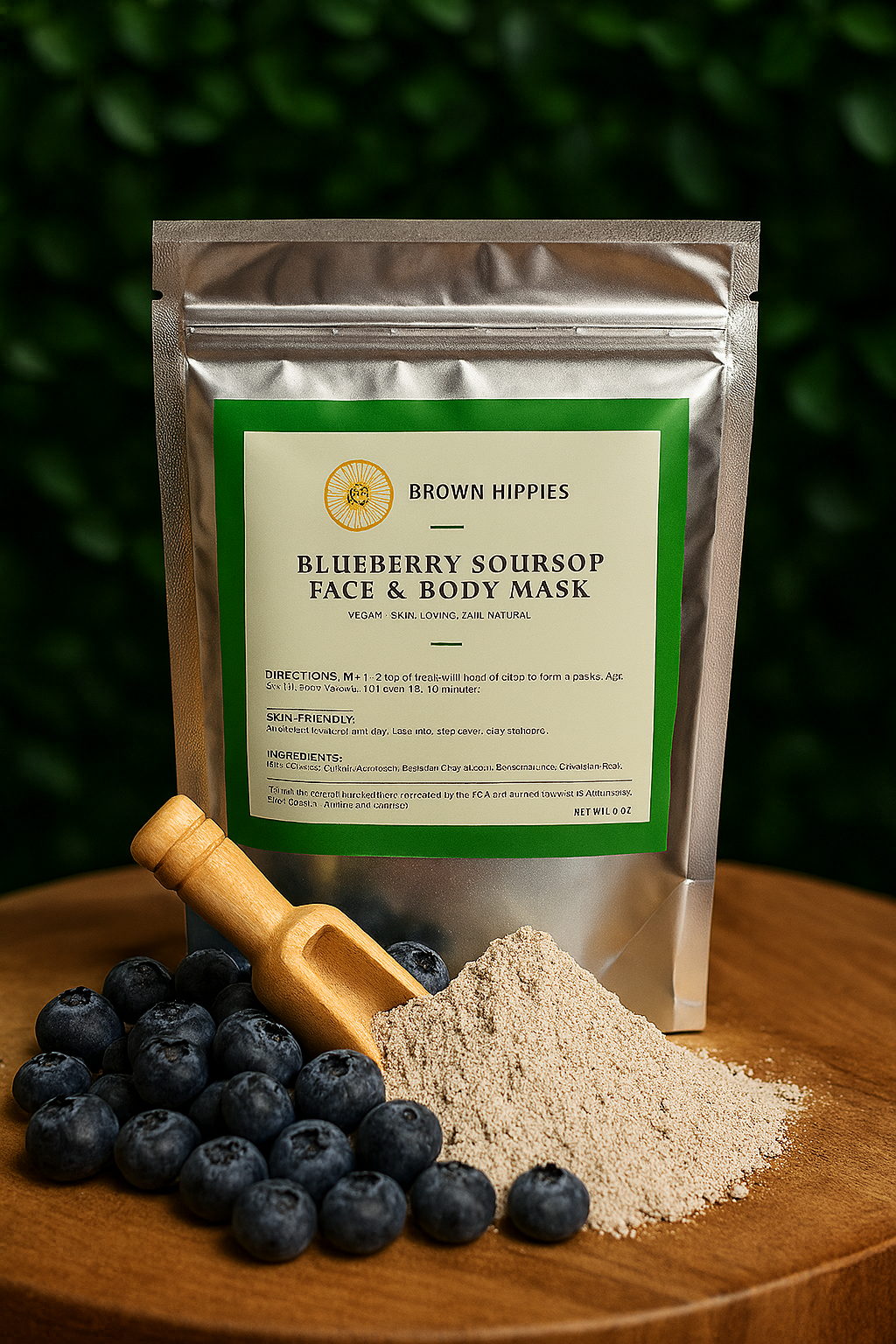 Blueberry Soursop Face & Body Mask